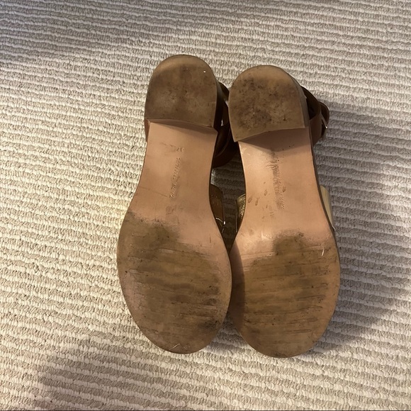 Zara Trafaluc Block Heeled Sandals EU 37 - Picture 4 of 6